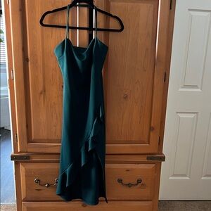 Windsor green Asymmetrical Dress